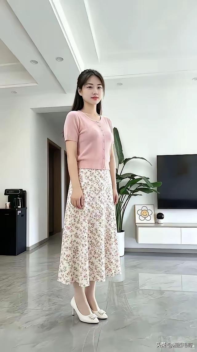 侄女今天去相亲
这一身打扮你们给多少分？[可爱]