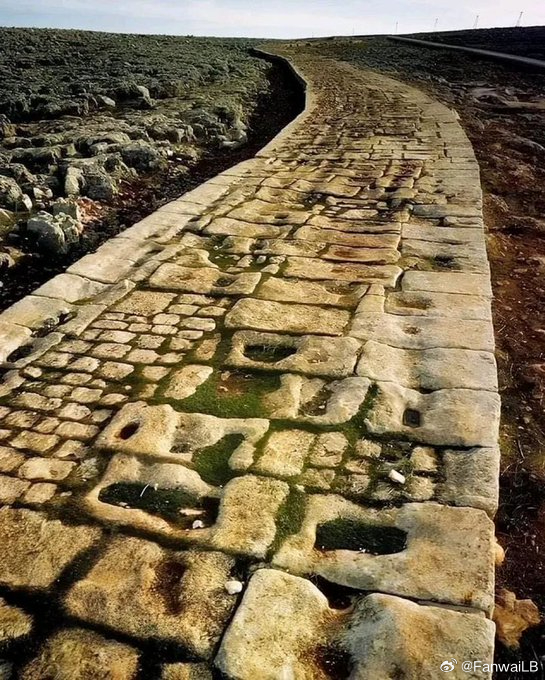 地中海东岸，2000年历史的罗马古道，连接安塔基亚和阿勒颇。罗马搞不过挺巴派啊 
