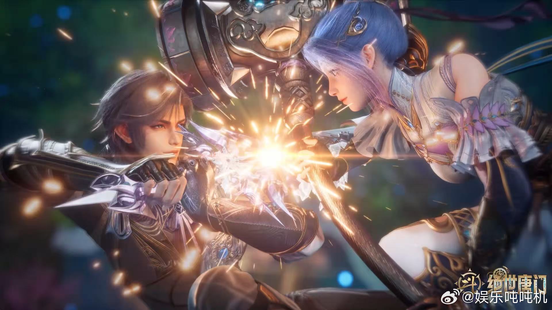 斗罗2霍雨浩唐舞桐宿命重逢斗罗2二次海神缘看爽了 谁懂那句是你吗冬儿的杀伤力，配