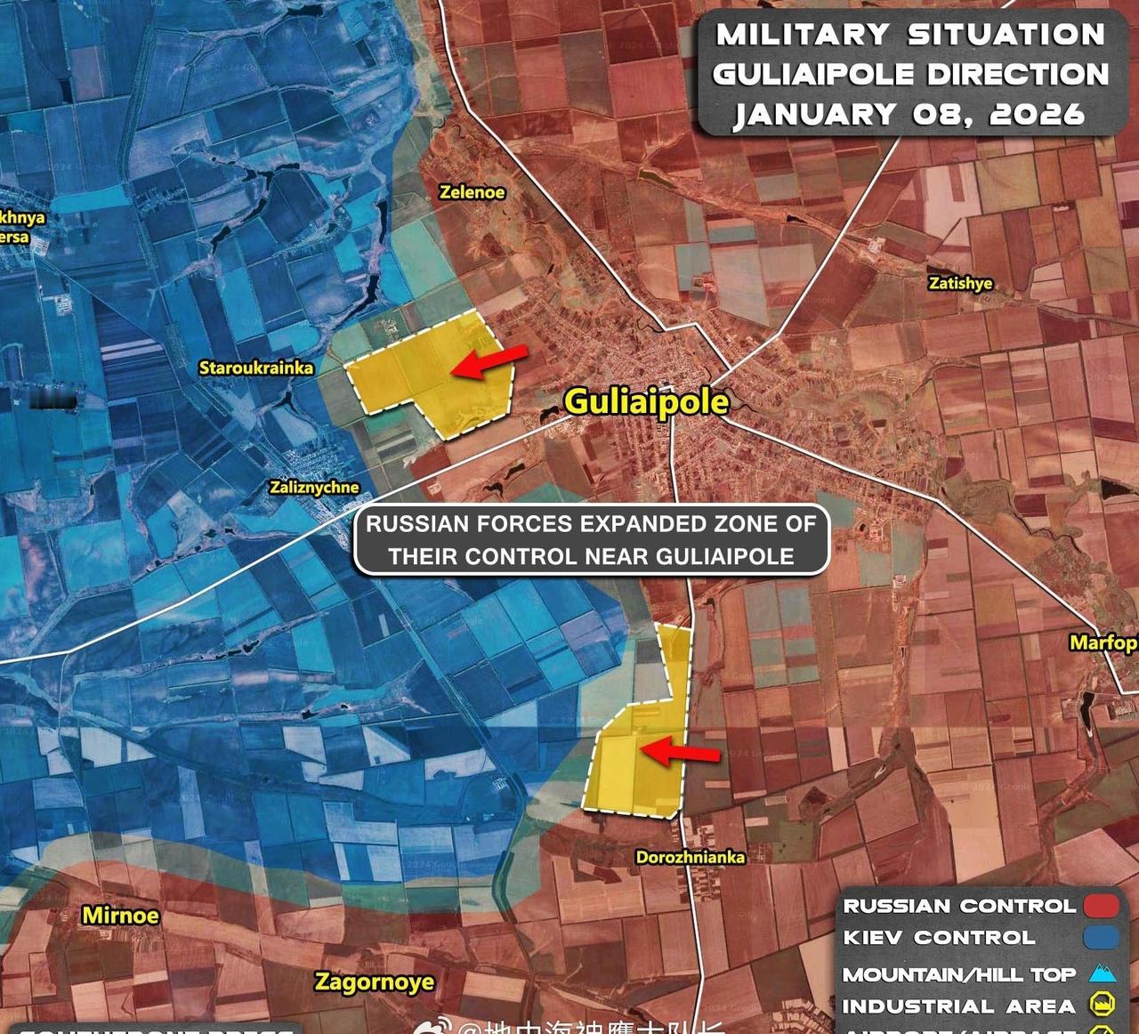 胡里艾伯乐

1⃣️🇷🇺扩大了他们在胡里艾伯勒附近的控制区关注俄乌局势最新进