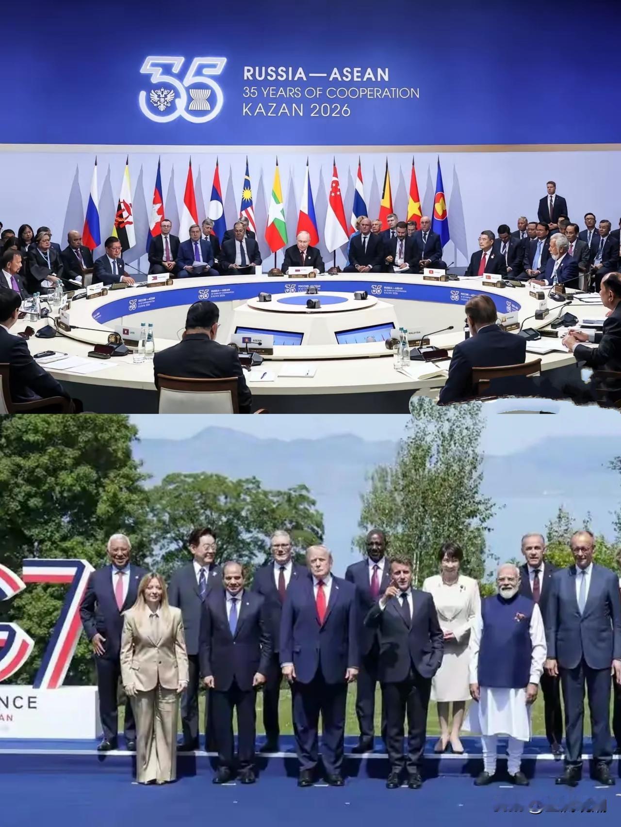“G7峰会”、“东盟峰会”，这一系列的领导人会议真的有实际效果吗？

坐在一起热