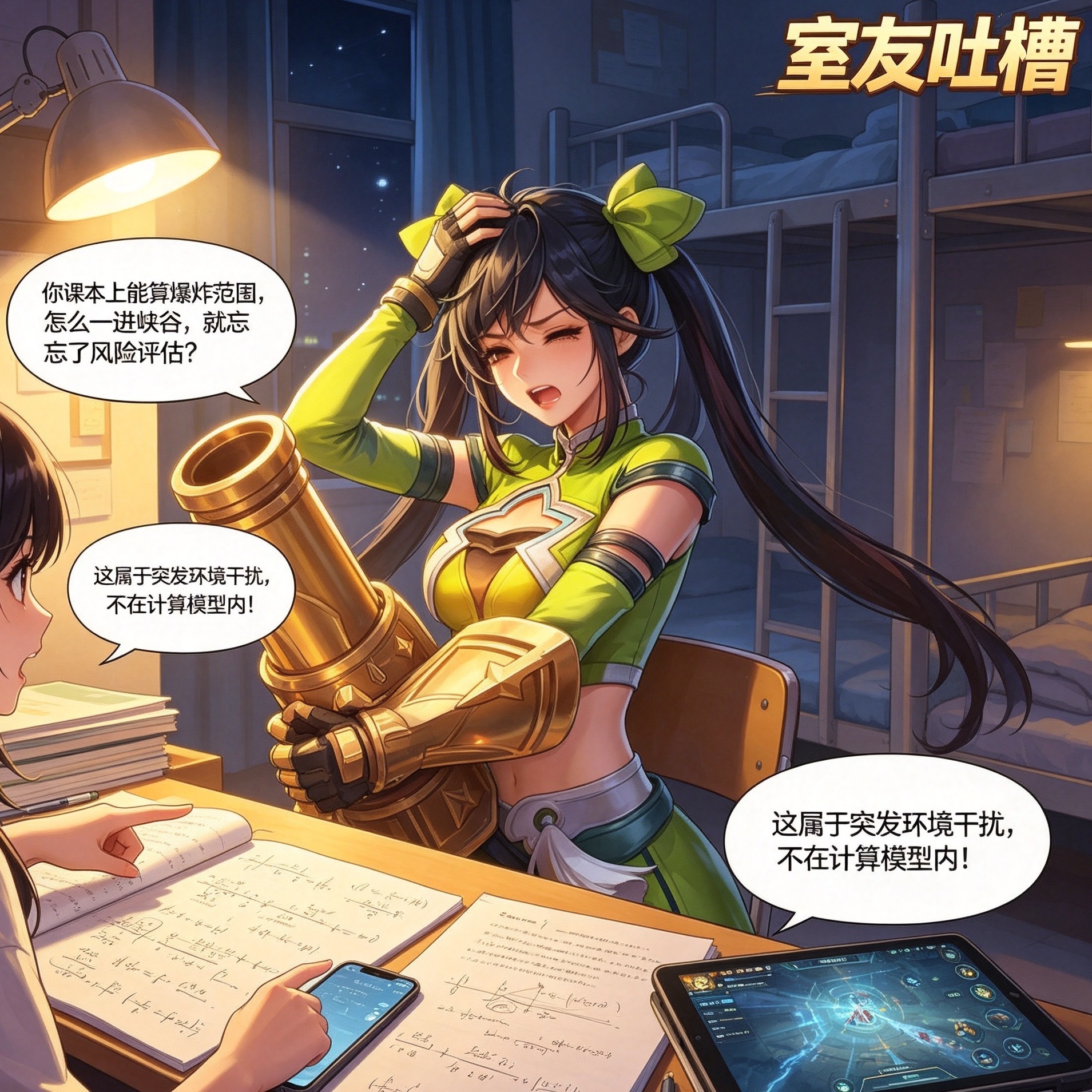 用我的专业打开王者荣耀王者高校迎新季我在学校很想农王者荣耀 孙尚香｜弹药工程与爆