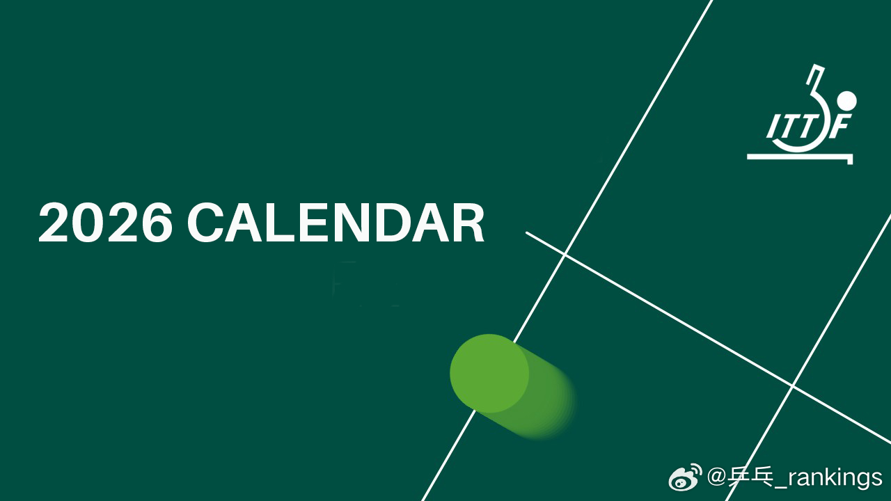 2026部分ITTF赛事安排* 2月初  ITTF大洲杯赛* 3月底/4月初  