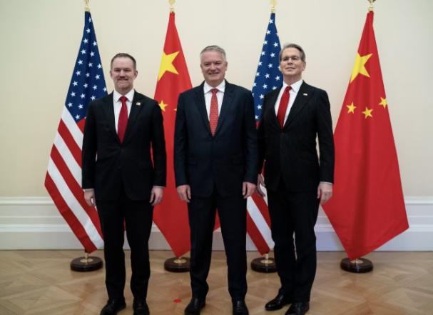 3月15日，中、美在法国巴黎举行的第6轮经贸磋商仍然在举行当中。
 
其实早在3