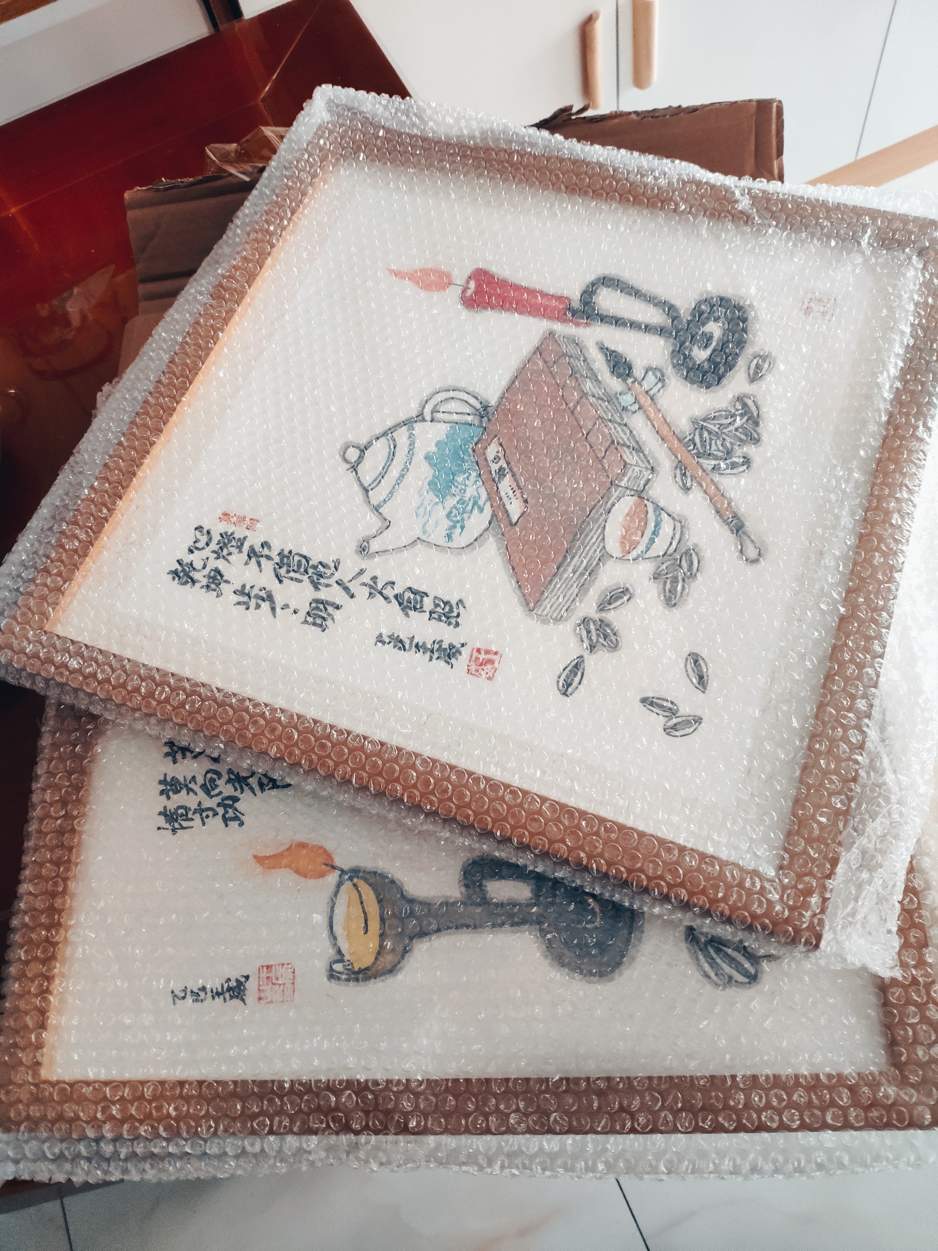 小画发货，感谢粉友支持这就是中国风遇见艺术