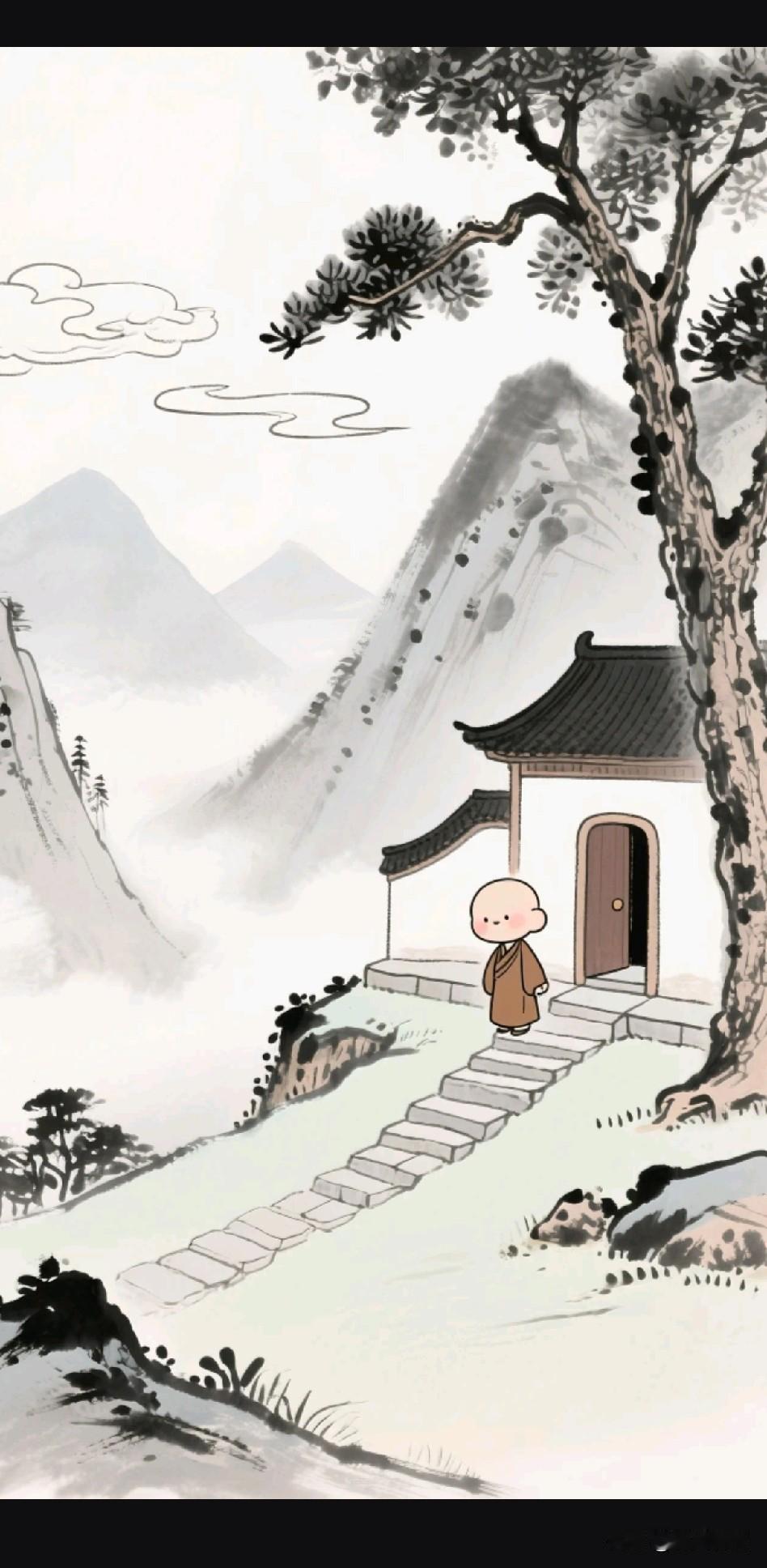 《问心》

浮生如问卦，各向影中求。
贫富皆尘念，灾祥亦妄愁。
镜台无本物，江月