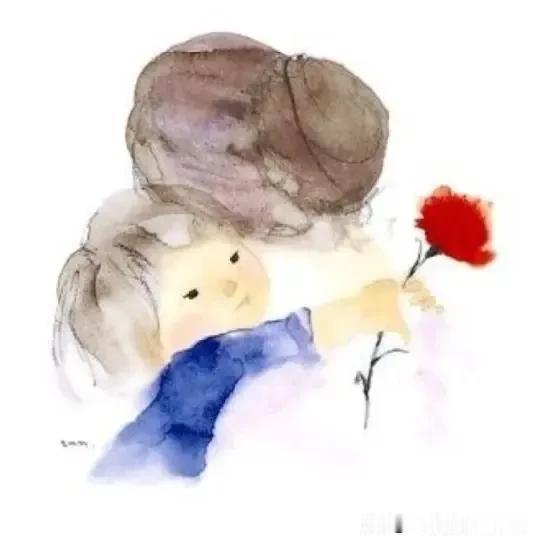 有那么一份爱，

如海宽容，如水温柔，

与生俱来，源源不断。

不求回报，没有