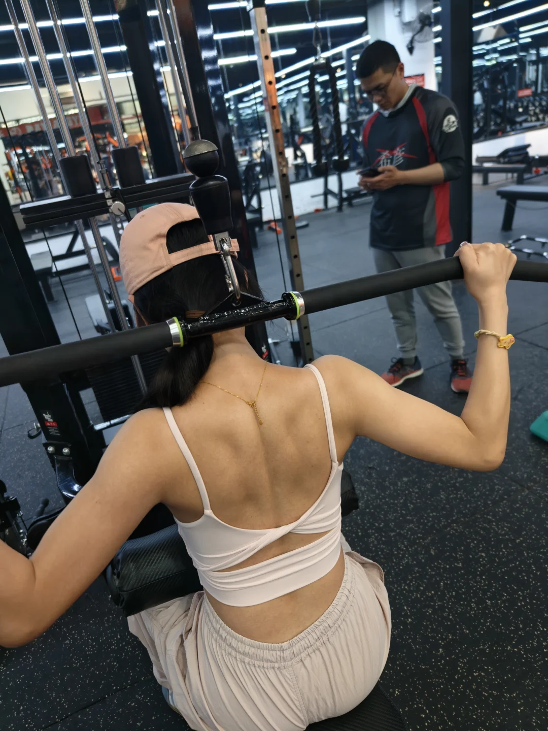 福州女私教，会员训练日常～