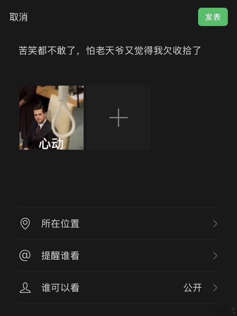 现在连苦笑都不敢了