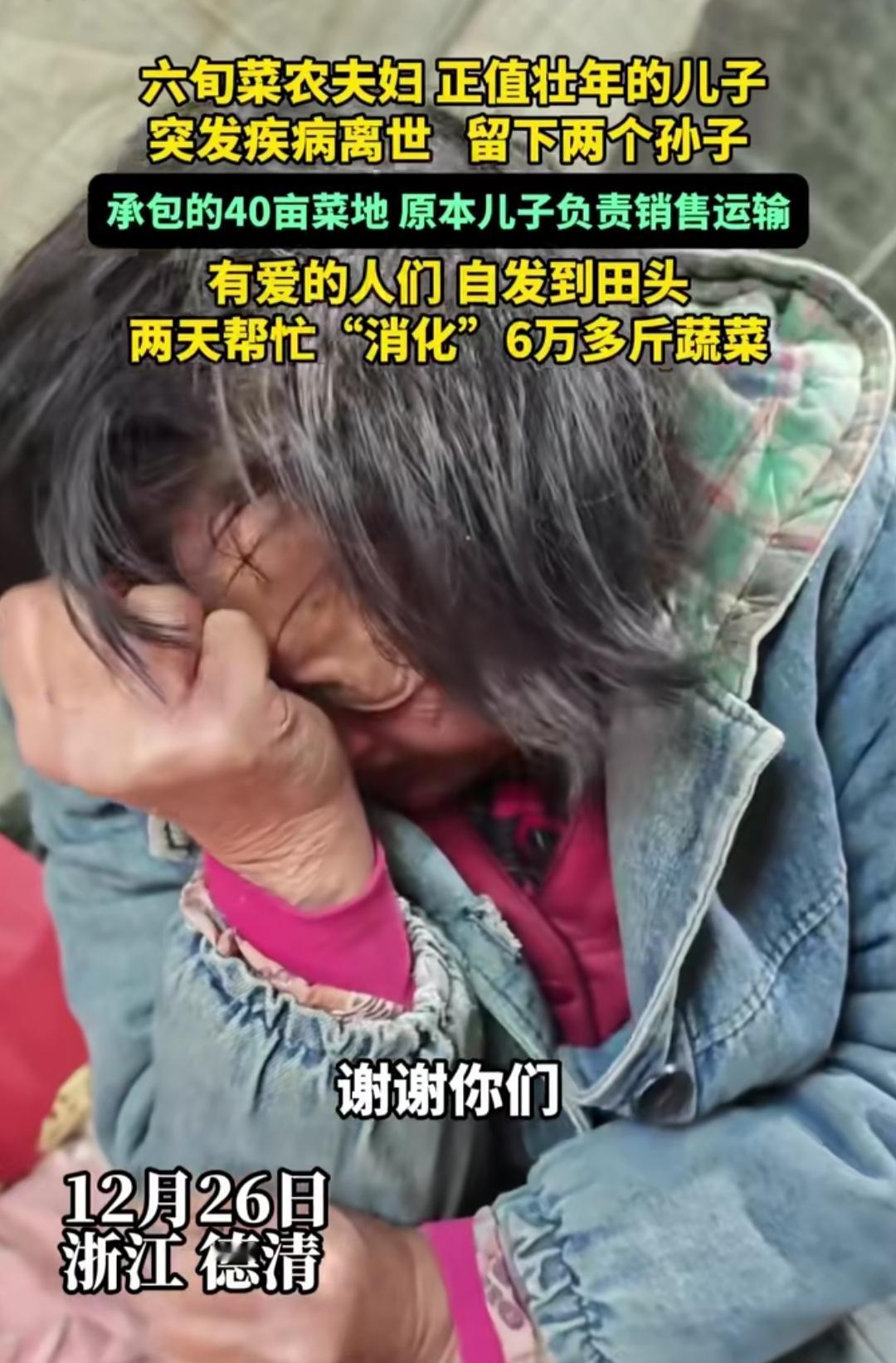 一场突如其来的心梗，竟让六旬菜农老两口的生活瞬间塌了？浙江德清的王为杰夫妇，29