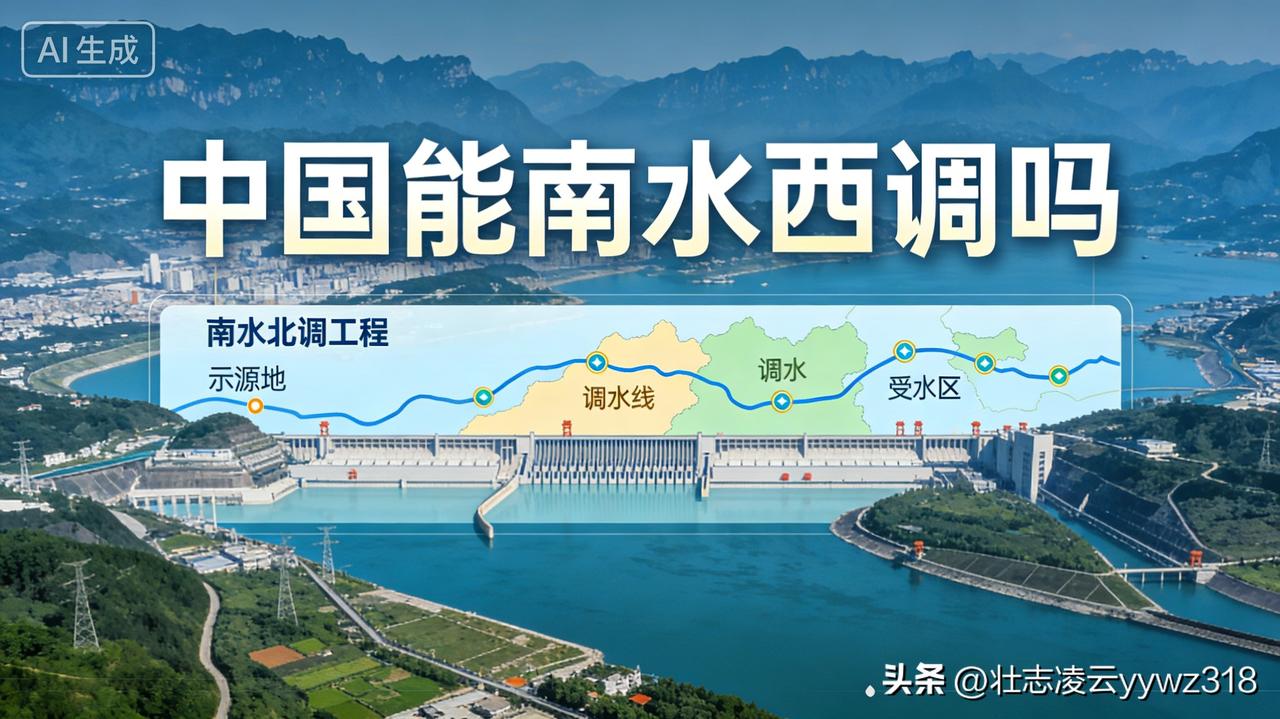 南水北调咱们都熟，那更难的南水西调，咱们国家到底能不能搞成？
 
很多人都觉得，