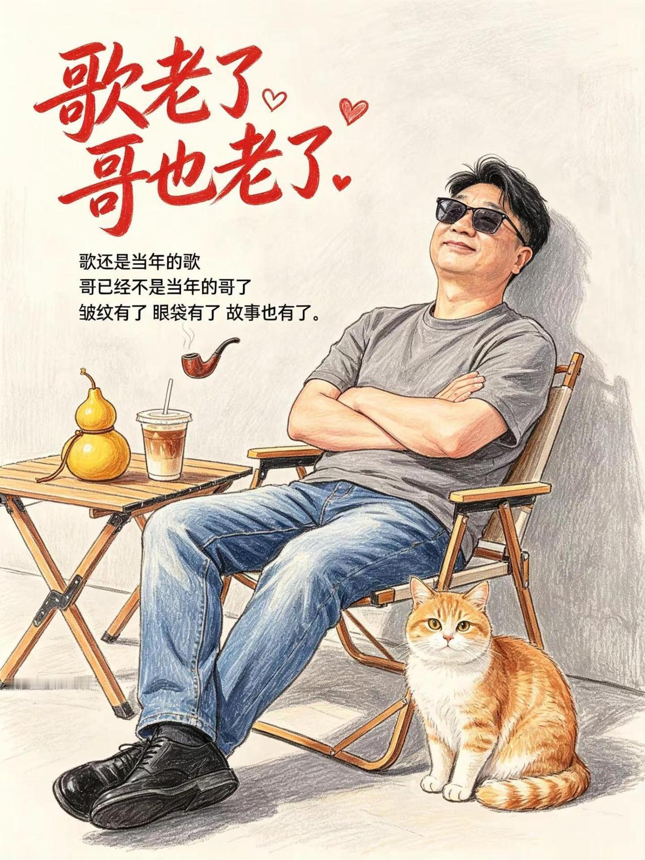 AI彩铅插画风ai创作