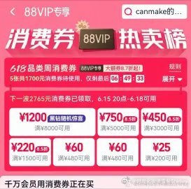 618巅峰价是什么价预热了这么久，今晚（6.15）20点起，天猫618巅峰秒杀才