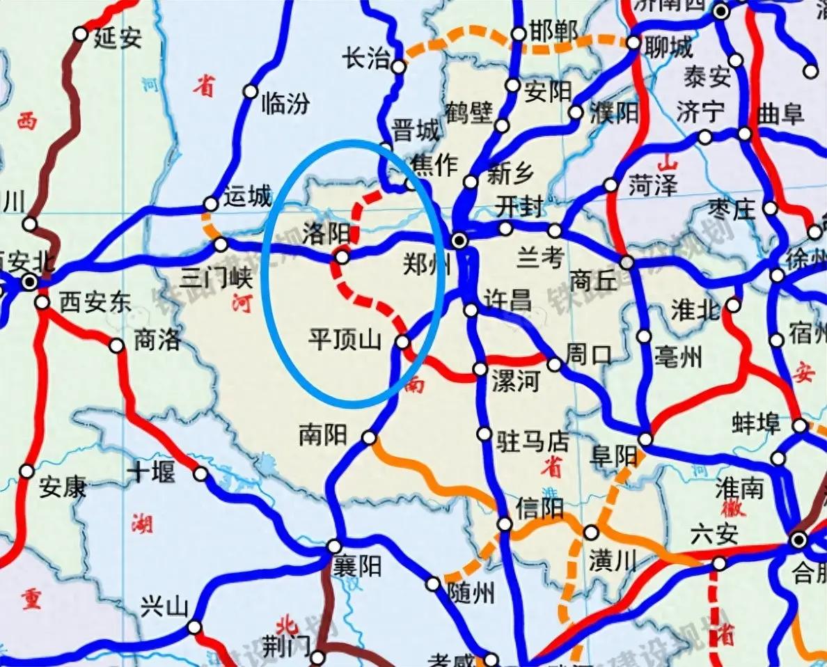 郑州的“米字”太耀眼，，注意力都往省会聚，河南省内其他兄弟城市就成了“灯下黑”，