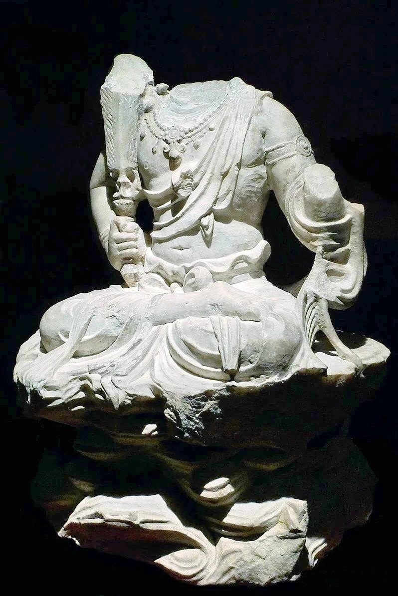 唐长安城大安国寺遗址出土密教造像 ​​​