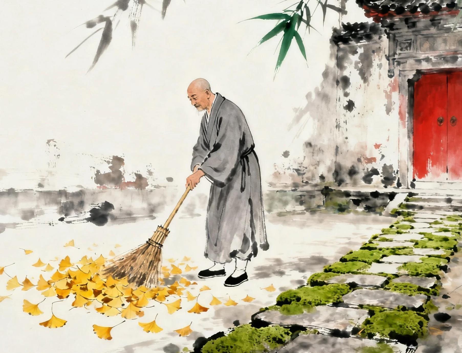 【若谷说：福】世无凭空福，缘从点滴修。世无信手福，福自俭中求。世无豪取福，善积久