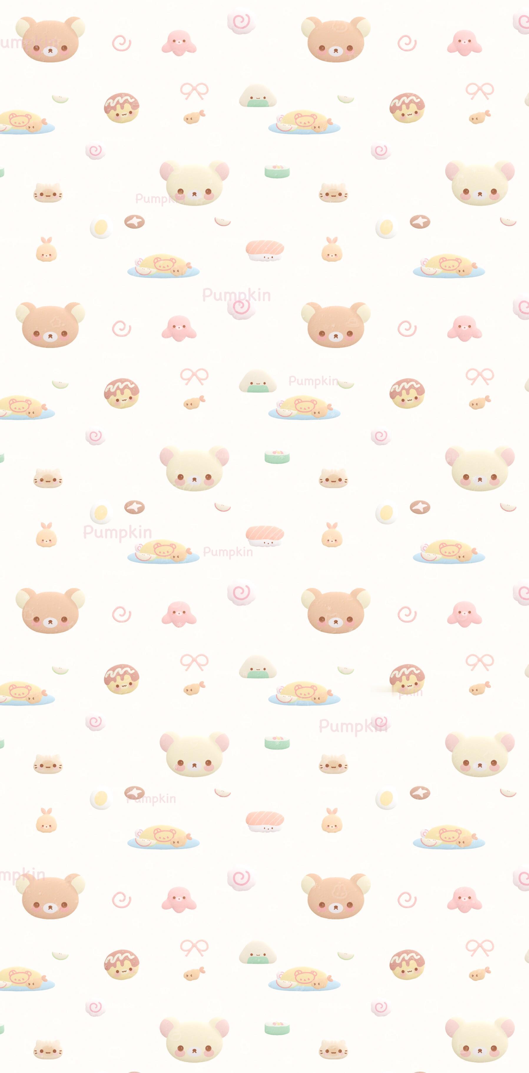 轻松熊平铺壁纸 ㅇㅅㅇ 