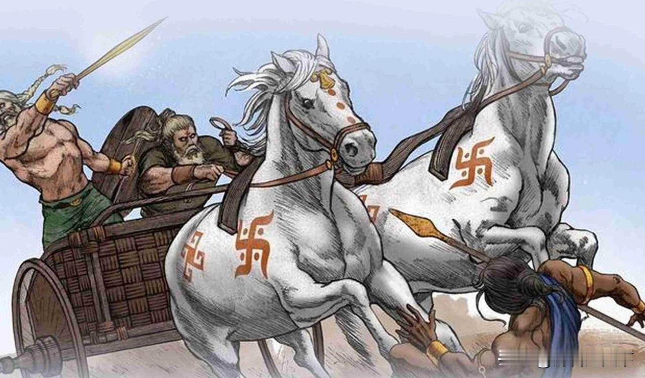 印度现在的高种姓主要是雅利安人组成，和妇好当年消灭的是同一批。
3000多年前，
