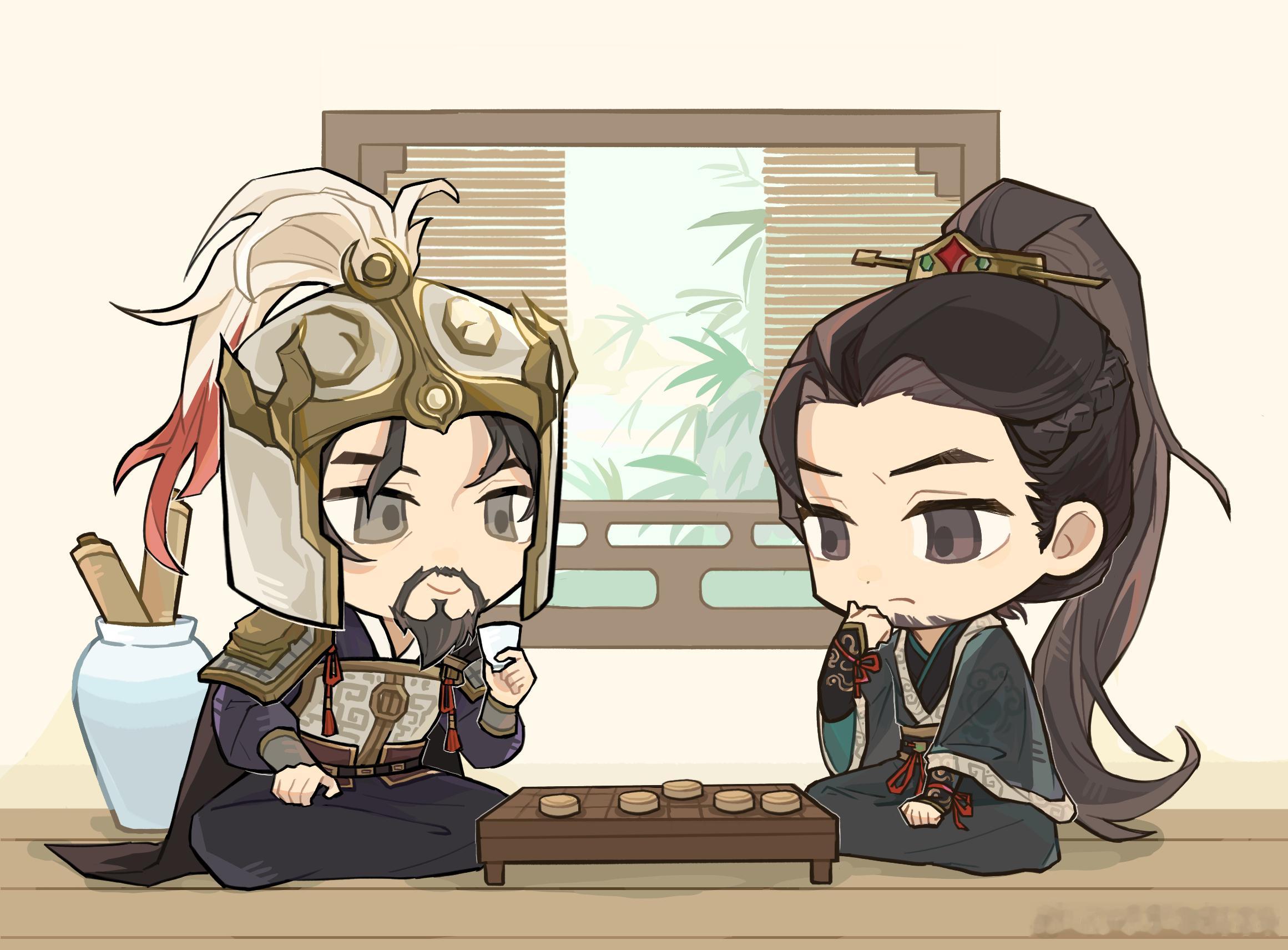 来自投稿的吴白好可爱的画风 