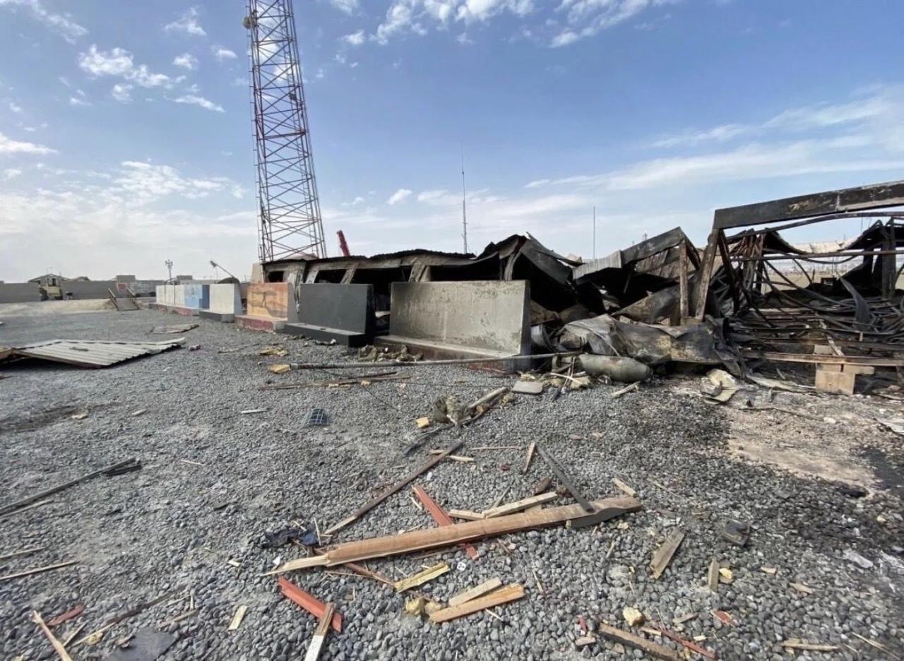 造成6名美军死亡的科威特战术作战中心照片，该基地在开战第二天也就是3月1日被伊朗