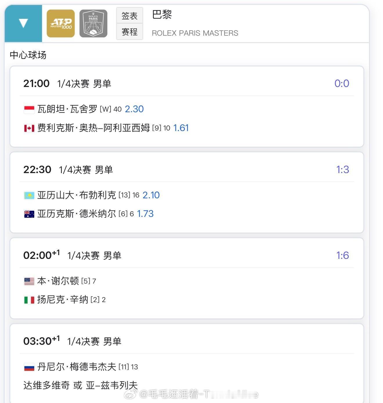 【10.31比赛赛程+直播赛程】[手指比心][手指比心][手指比心]过万圣节去啦