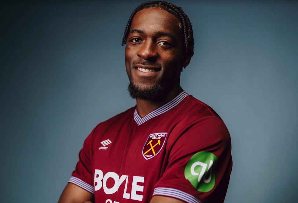 官方：迪萨西租借加盟西汉姆联
西汉姆联官方宣布，27岁的法国中卫迪萨西租借加盟球