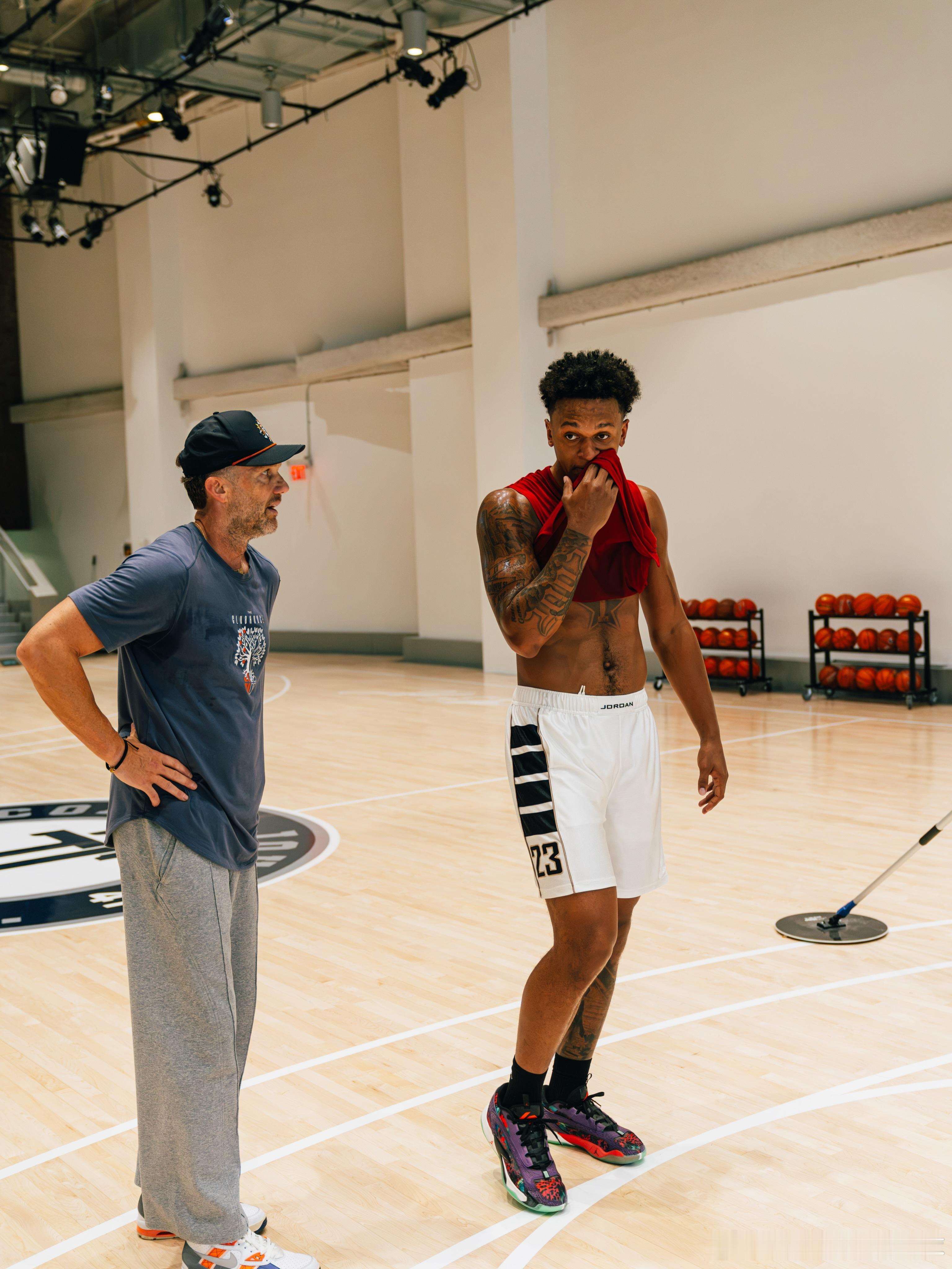 KD与班凯罗一起训练图集第二弹📸休斯顿火箭nba休斯顿火箭