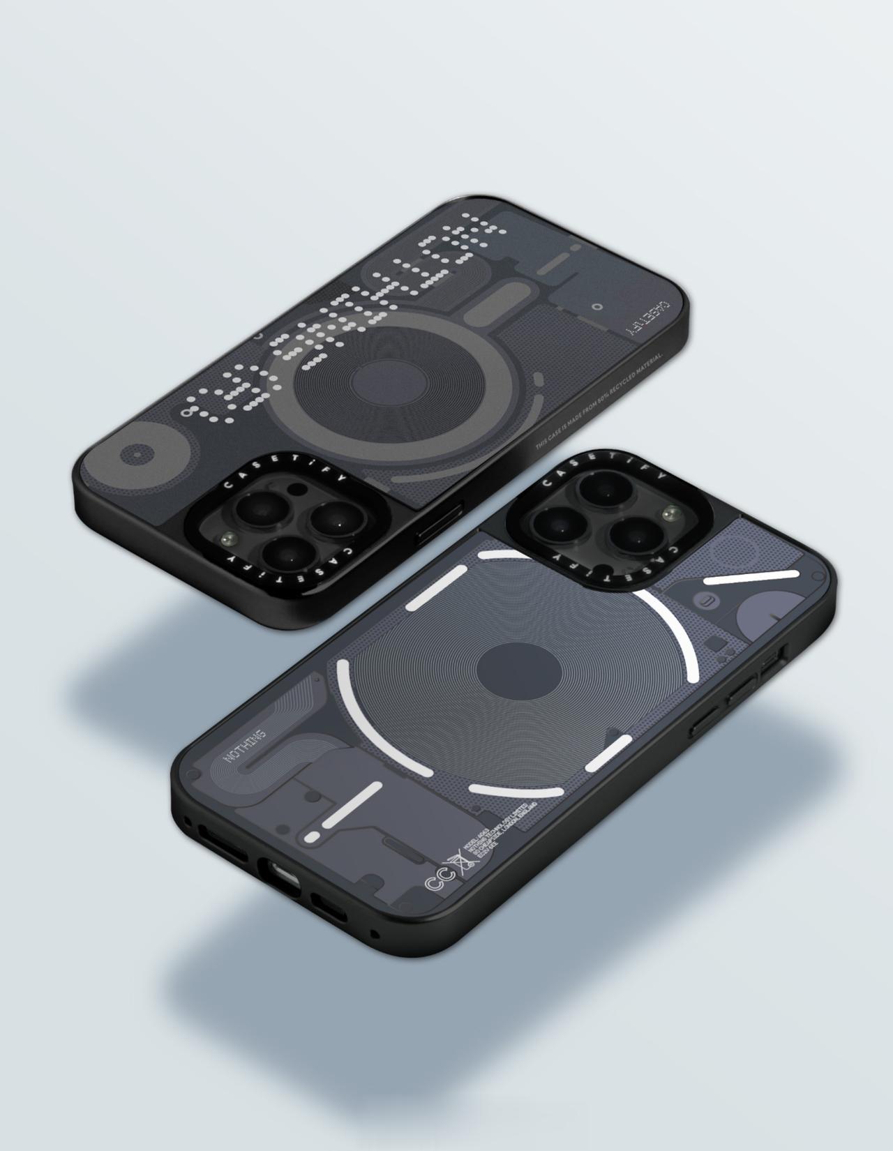 CASETiFY 与 Nothing 合作推出了全新手机壳产品，让 iPhone