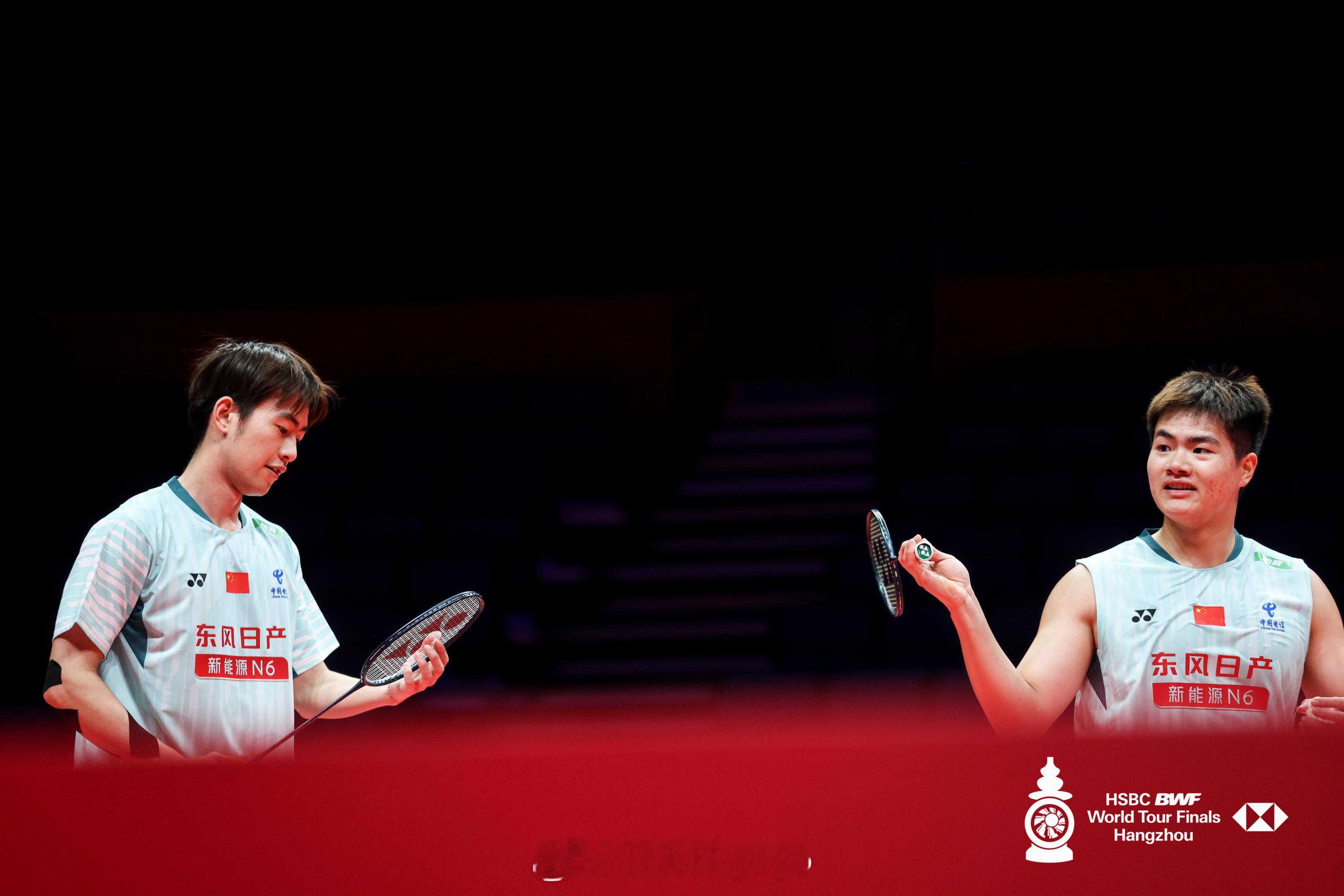 2025年世界羽联年终总决赛 梁伟铿/王昶图片来源：组委会新闻服务 