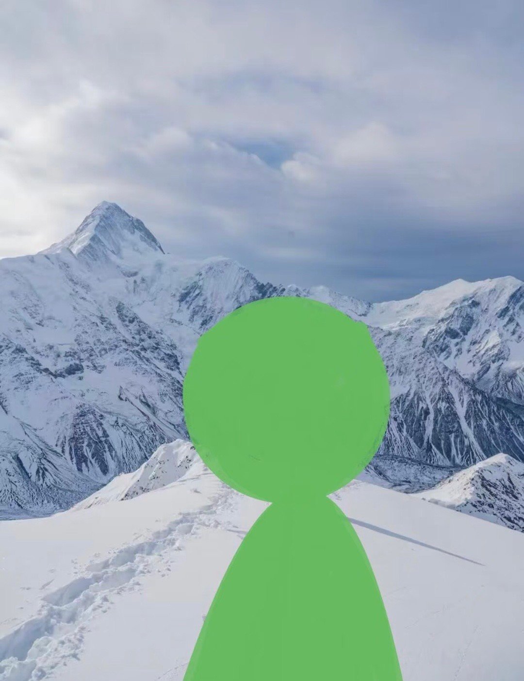 户外人选冲锋衣的秘诀be like冲雪山不懂怎么挑颜色怎么办一种很新的试色方式微