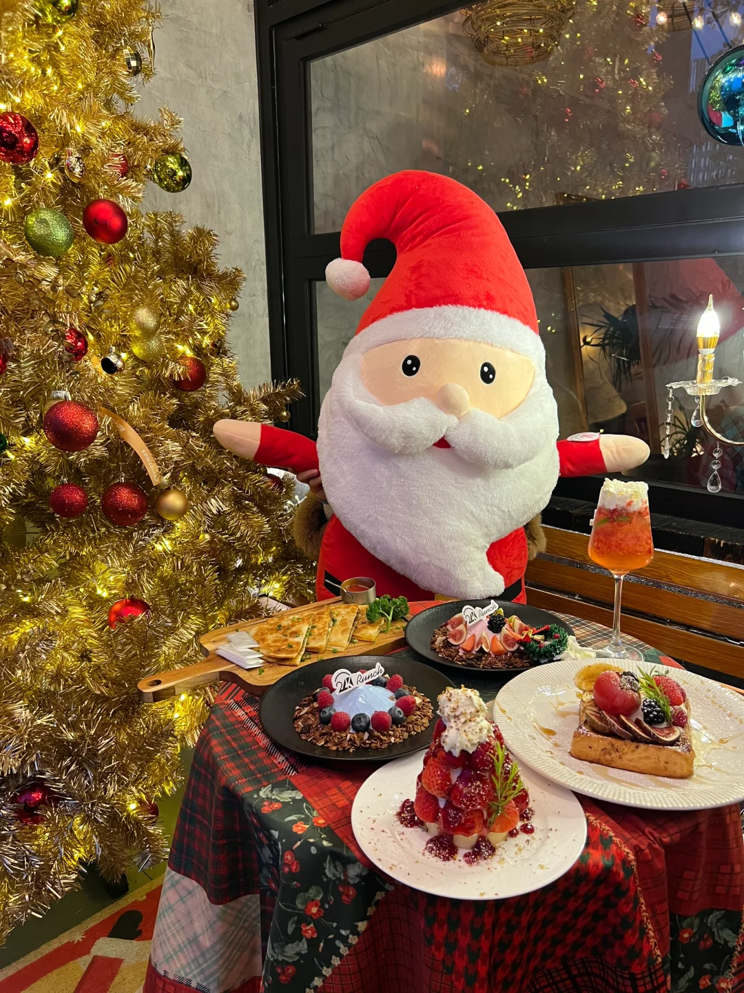 应该是全南京最有圣诞氛围的餐厅了🎄⛄️🎄