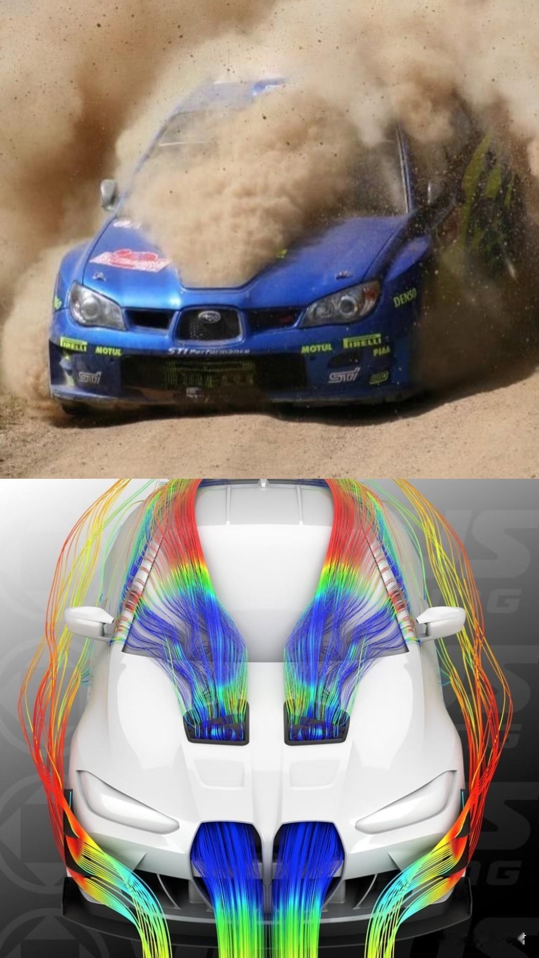 也许，我们真的误解雷总了。图片中是撒哈拉野赛的比赛用车，为了更大程度利用物理降温