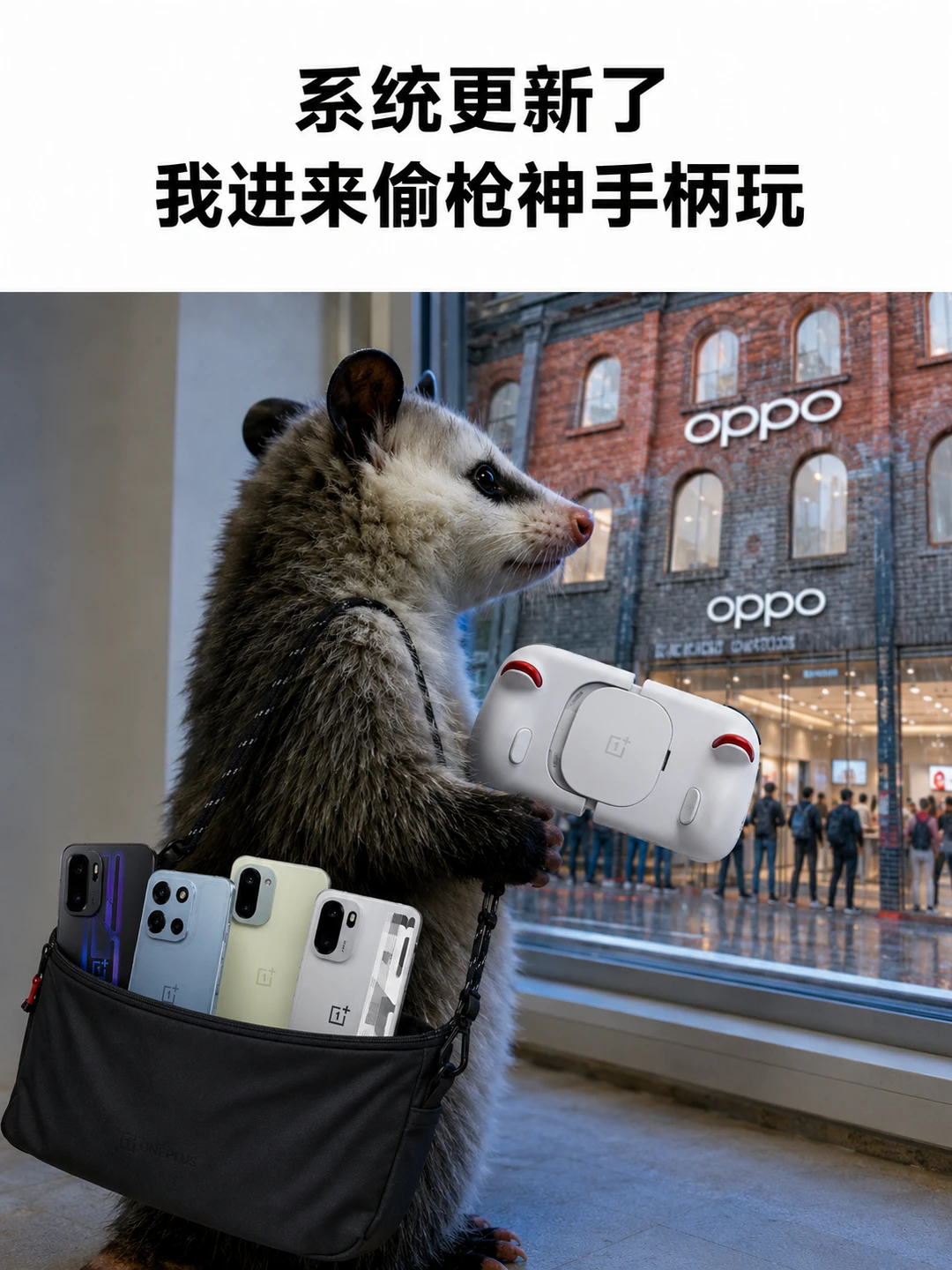 鼠鼠我呀！今天请大家玩一加枪神游戏手柄！