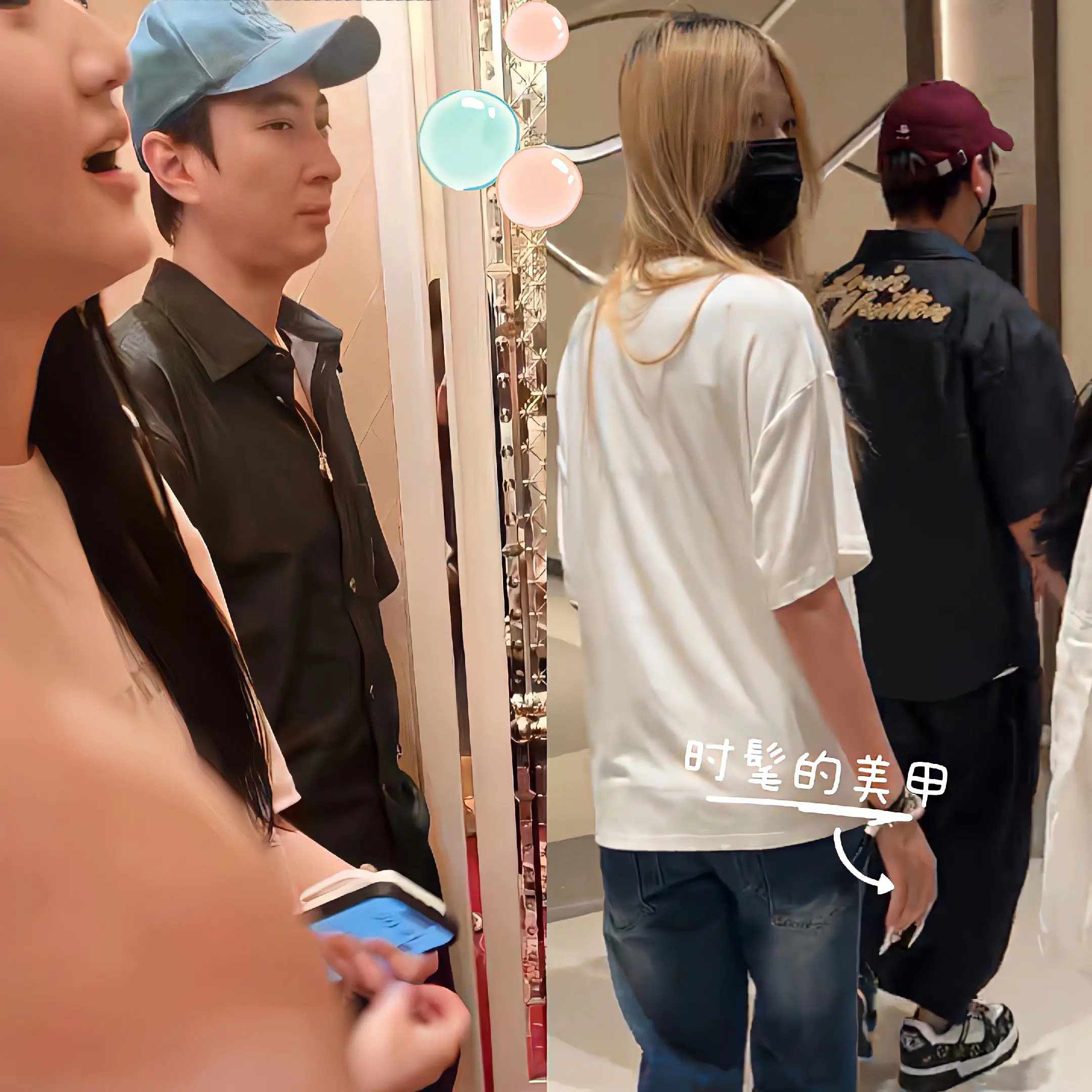 王思聪身边的女孩颜值很高呀。美甲做的也很时尚，王校长抢了7、8张VIP...