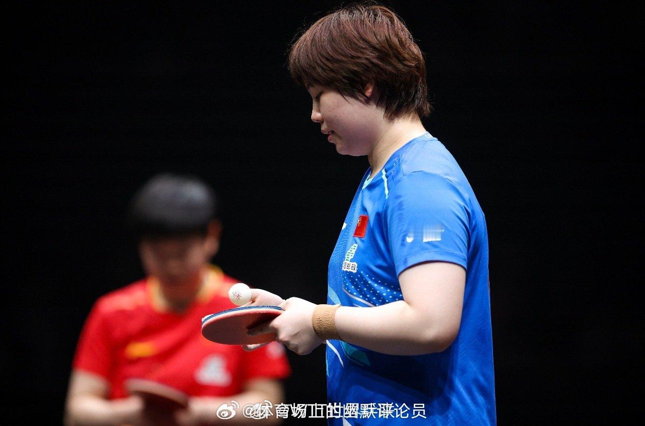 女单半决赛蒯曼(CHN)4-2孙颖莎(CHN)【11-8，7-11，12-10，