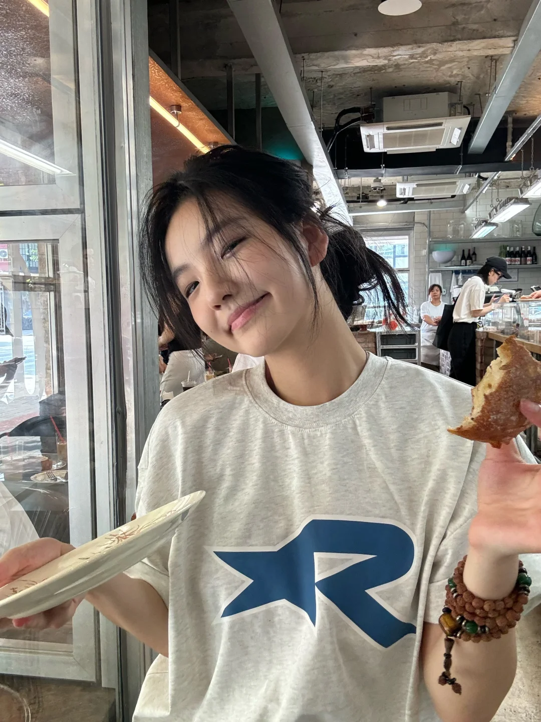 好吃晕了