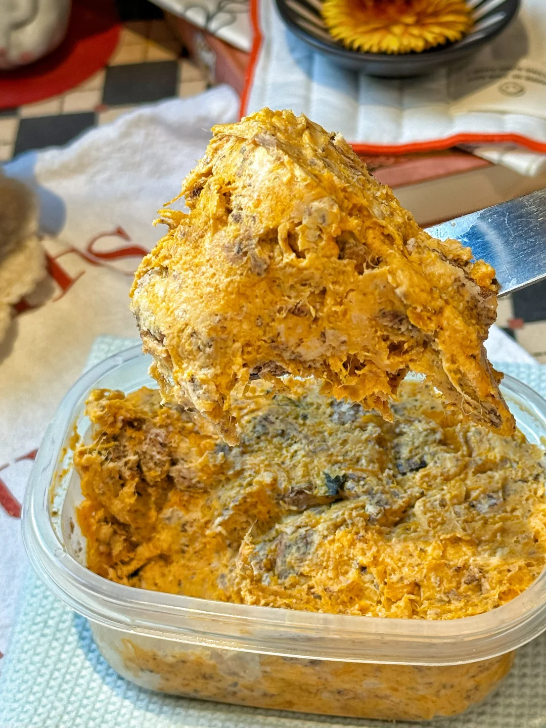 复刻网红甜品 ｜低卡咸蛋黄南瓜肉松麻花