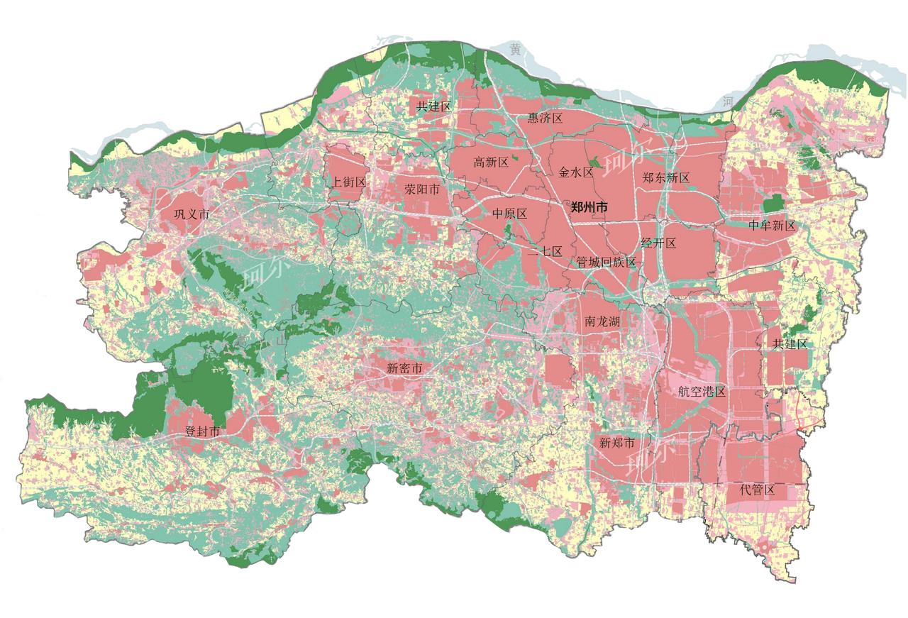 郑州又变大了！全域最新面积数据正式出炉✨
从郑州发布转载的新华社《瞭望》文章《新