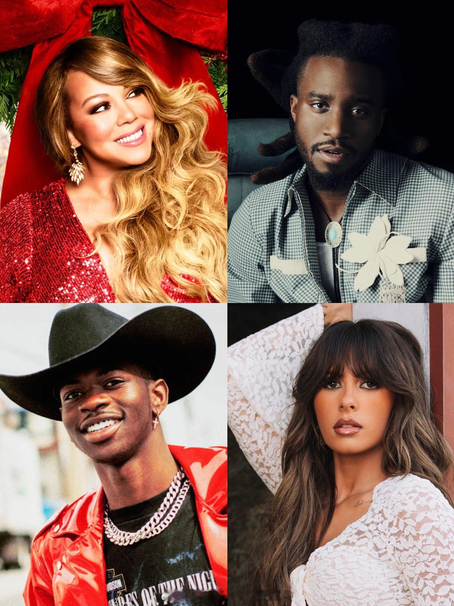 🚨在Billboard Hot 100历史上，夺冠周数最多的单曲纪录榜单如下：