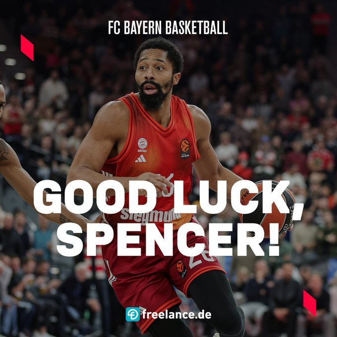 丁威迪由于个人家庭原因，已经和拜仁慕尼黑男篮终止合同。媒体Eurohoops透露