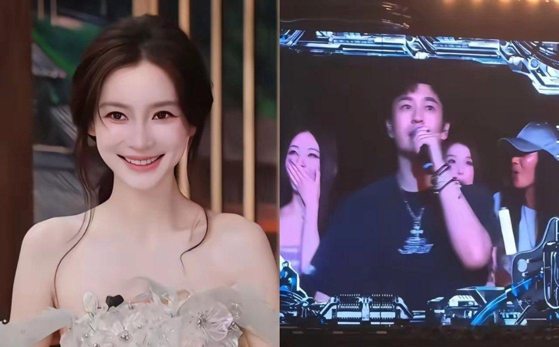 我看28号在周杰伦北京鸟巢演唱会上，黄晓明毫不犹豫的夸奖昆凌在《中餐厅》的表现: