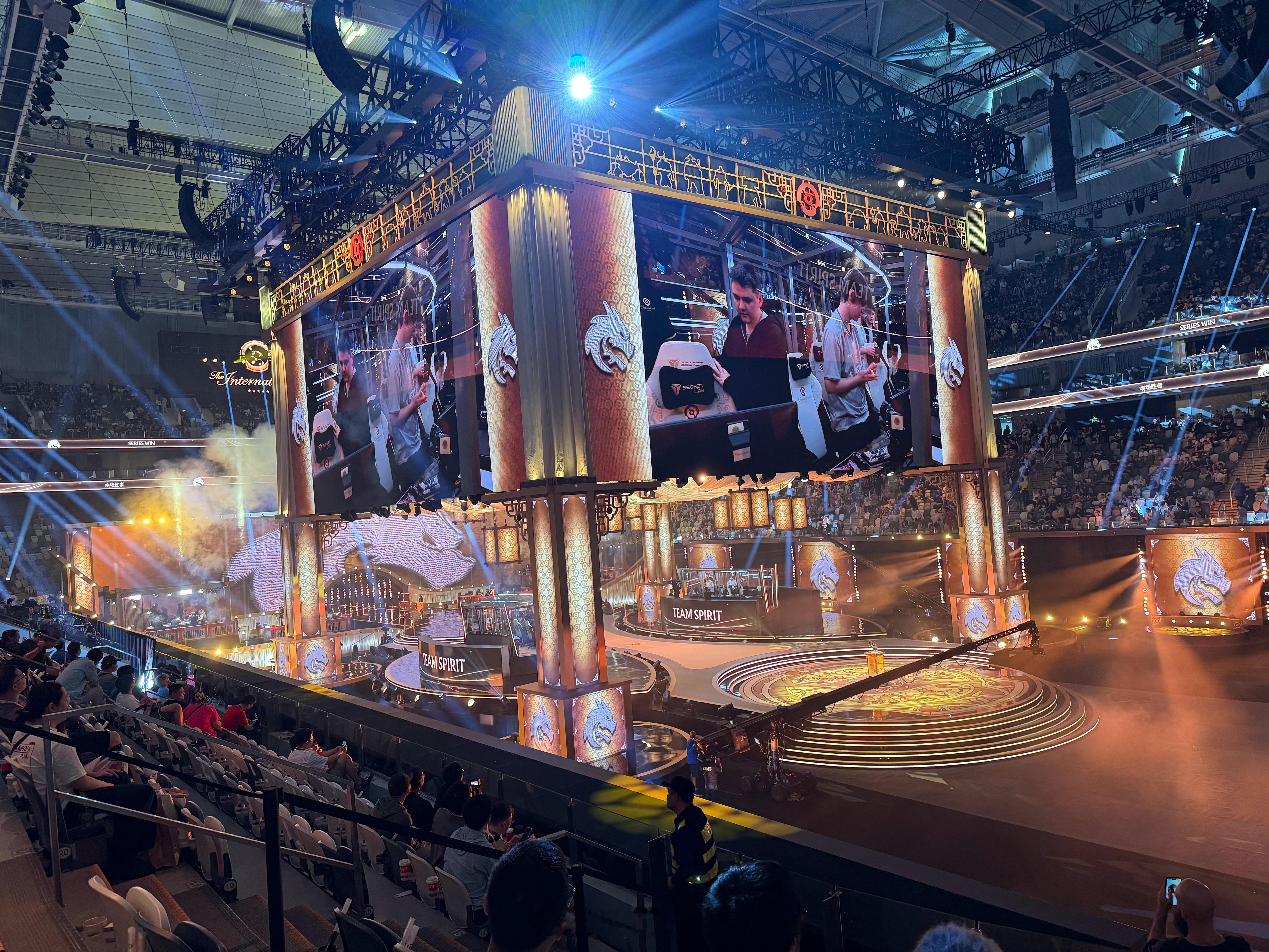Team Spirit以2比0赢下淘汰赛首个BO3DOTA2DOTA2TI202