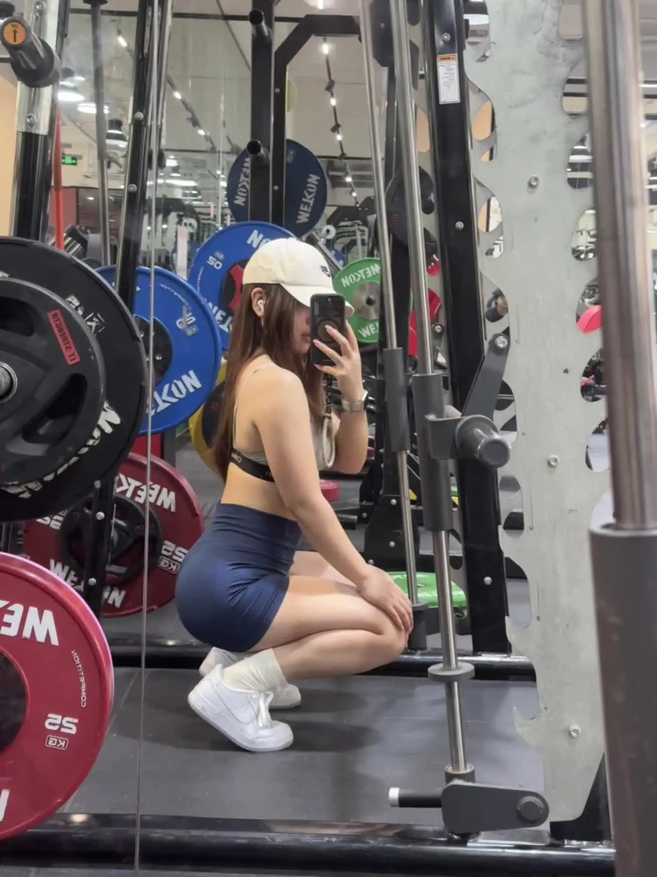 努力成为gym 前3 甜妹健身