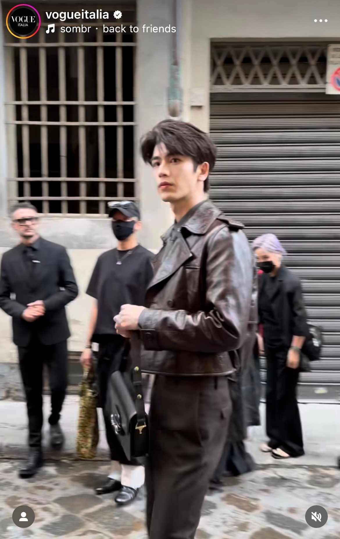 张凌赫  in  Gucci Cruise 2026 VOGUE Italia 