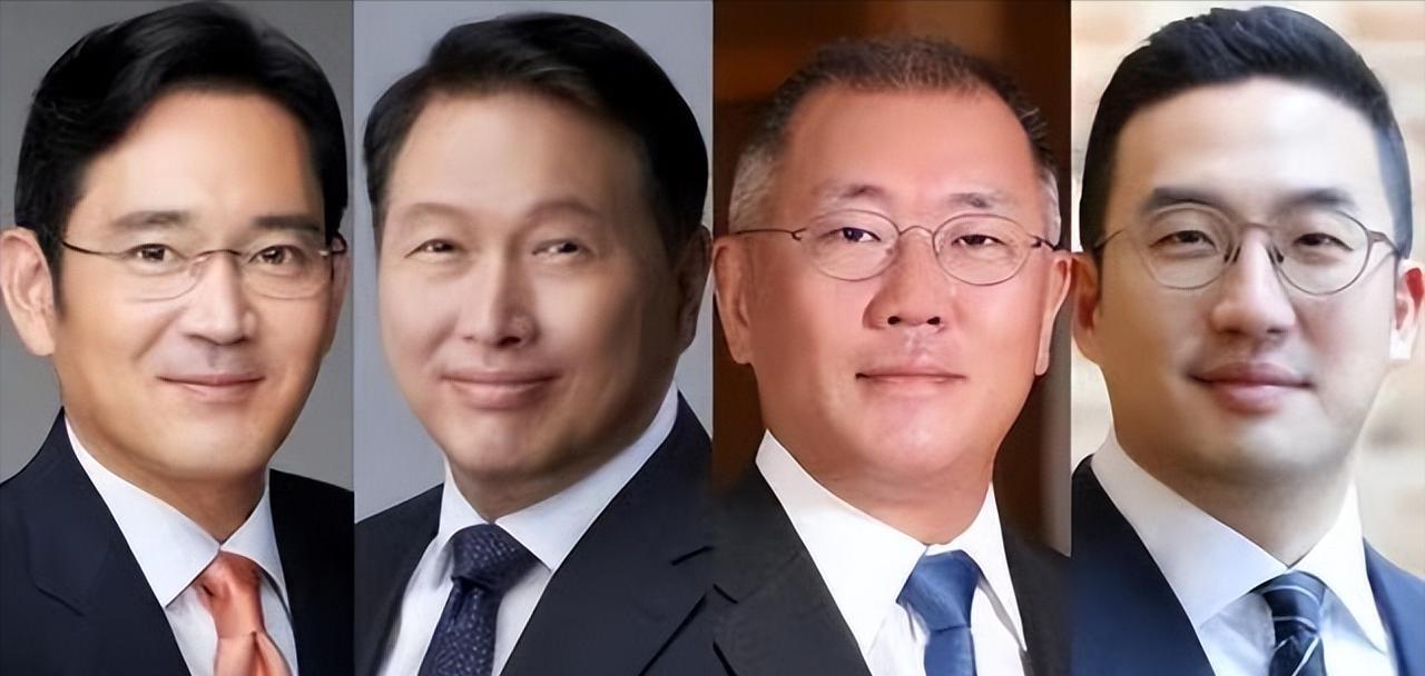 西装偶像剧是糖衣炮弹。
现实中的财阀在机油里泡着。
64岁李在镕去年出差189天