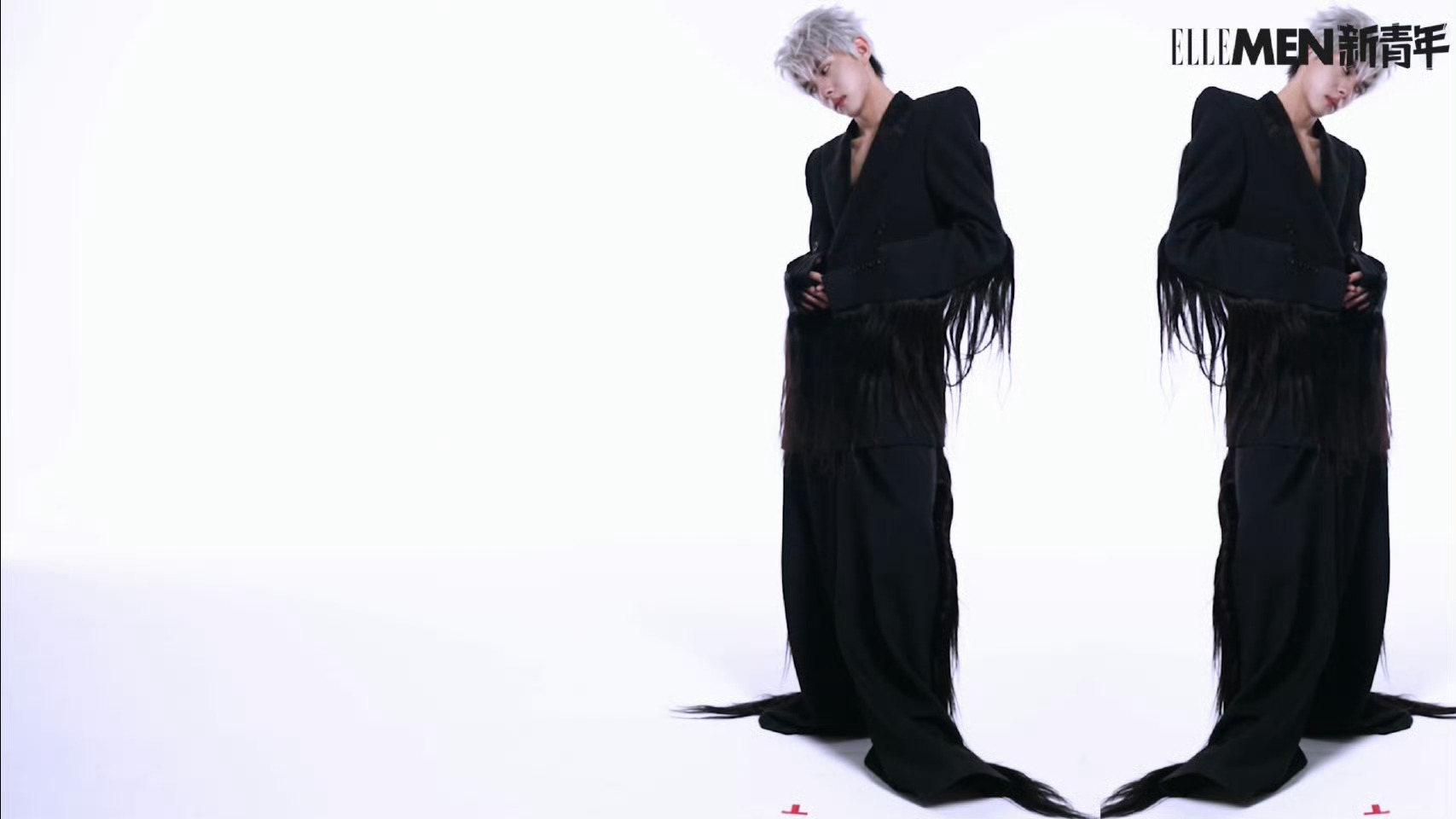 刘轩丞ELLEMEN新青年首封预告[手指比心] ​​​