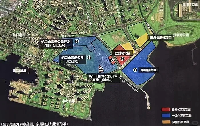 深圳南山区蛇口湾片区升级改造规划范围