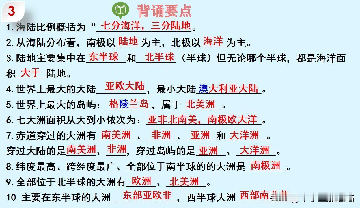  初二地理冲刺，这份资料是“救星”
   初二的家长们，新学期地理学习难度直线上