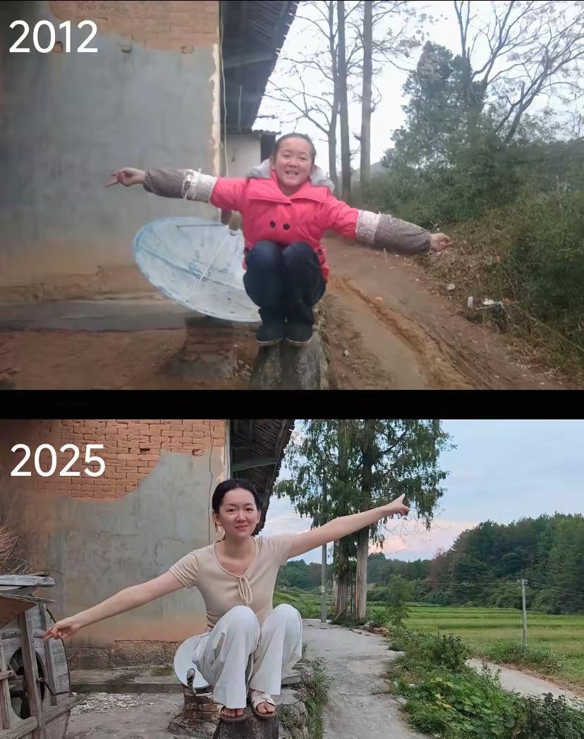 同样的一个人，同一个地方，时隔十三年。