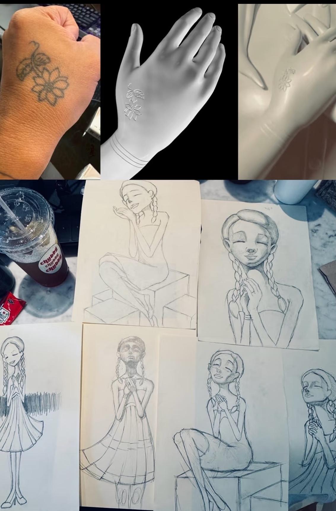 负责设计大S雕像的艺术家又出来解释了。

他说大S这个雕塑从设计到落成用了整整1